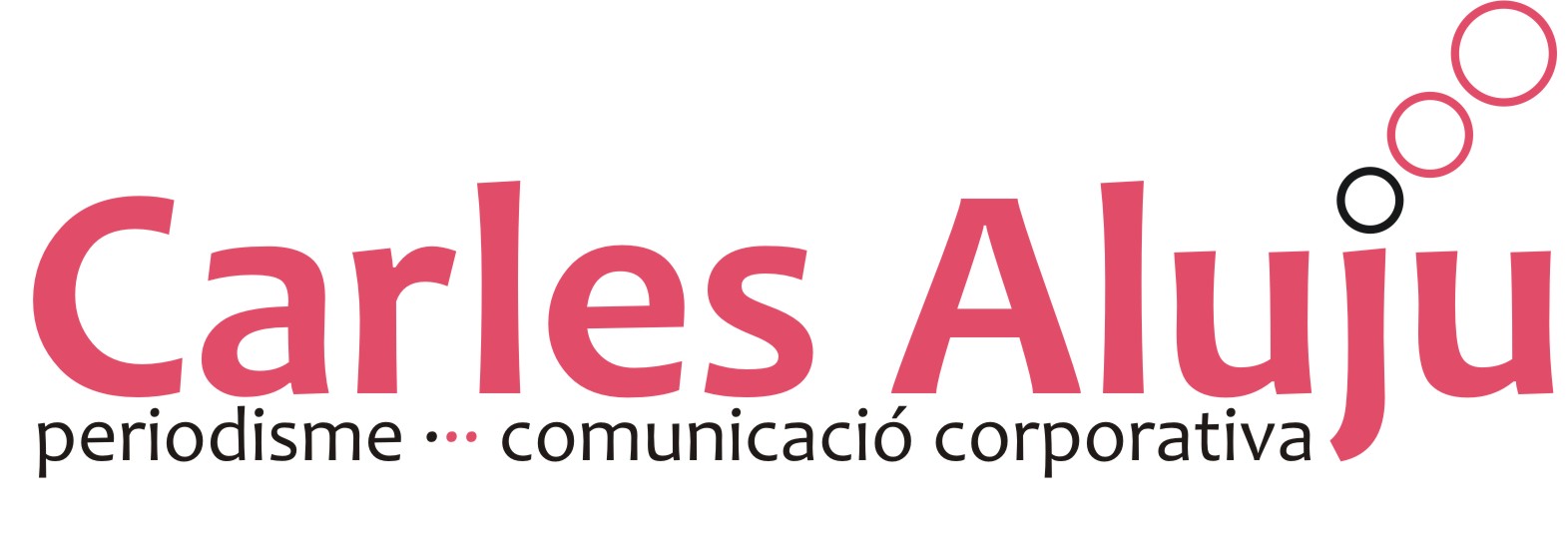 Logo Carles Aluju [periodisme ��� comunicaci� corporativa]